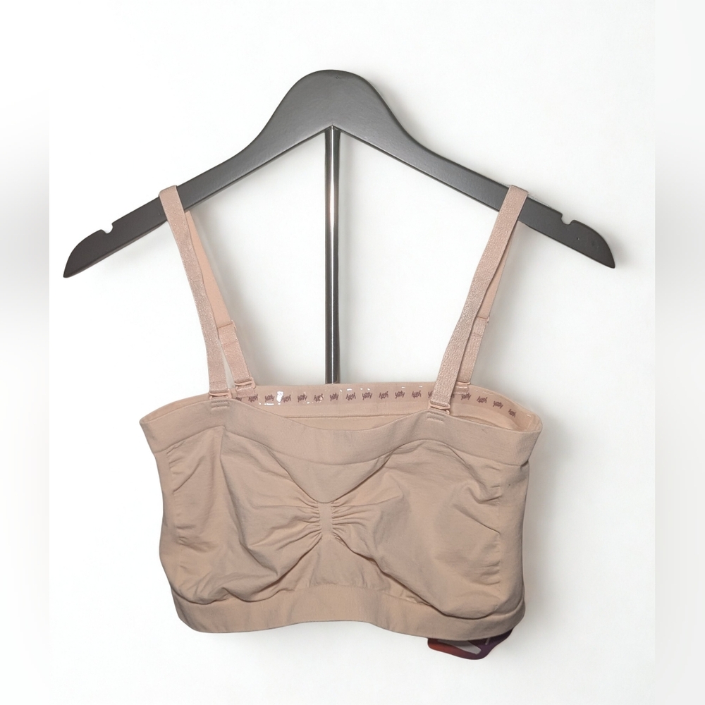 Yitty Nearly Naked Shaping Bandeau Beige 3X/4X New With Tags - Picture 1 of 4